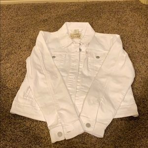 White Denim jacket